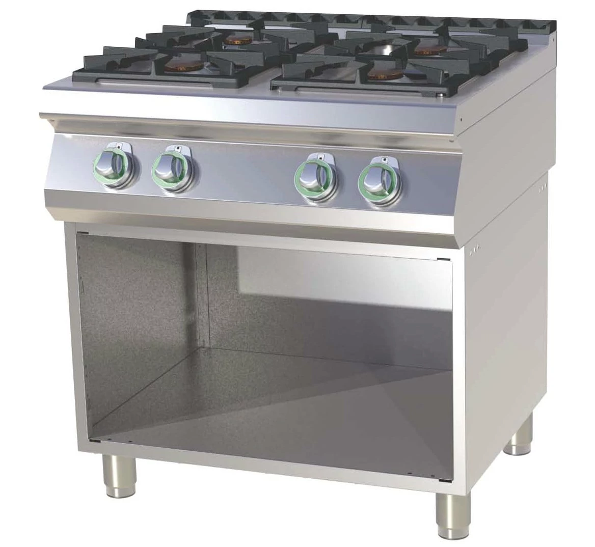 RM Gastro SP 780 G Gáztűzhely 4 égővel