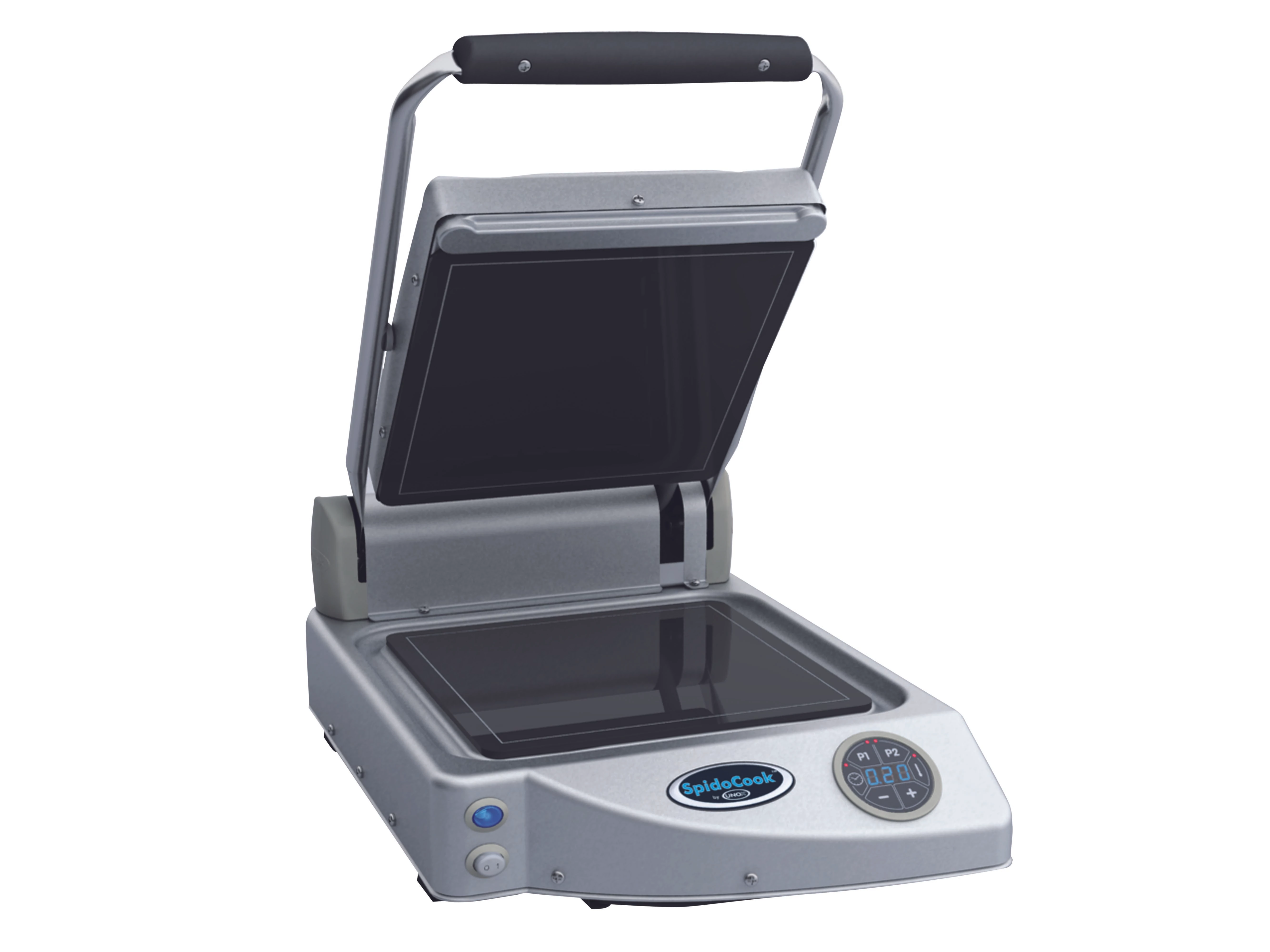 UNOX SPIDOCOOK XP 010 E Egy Fedlapos Kontaktgrill üvegkerámiás sütőfelülettel