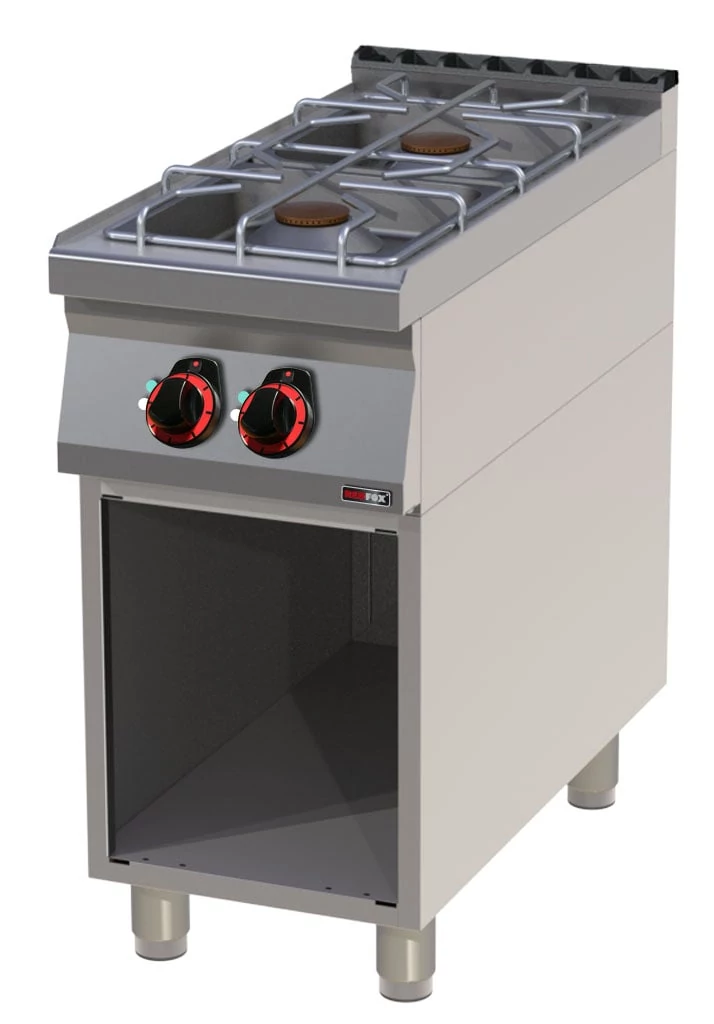 RM Gastro SP 90/40 G Gáztűzhely 2 égővel