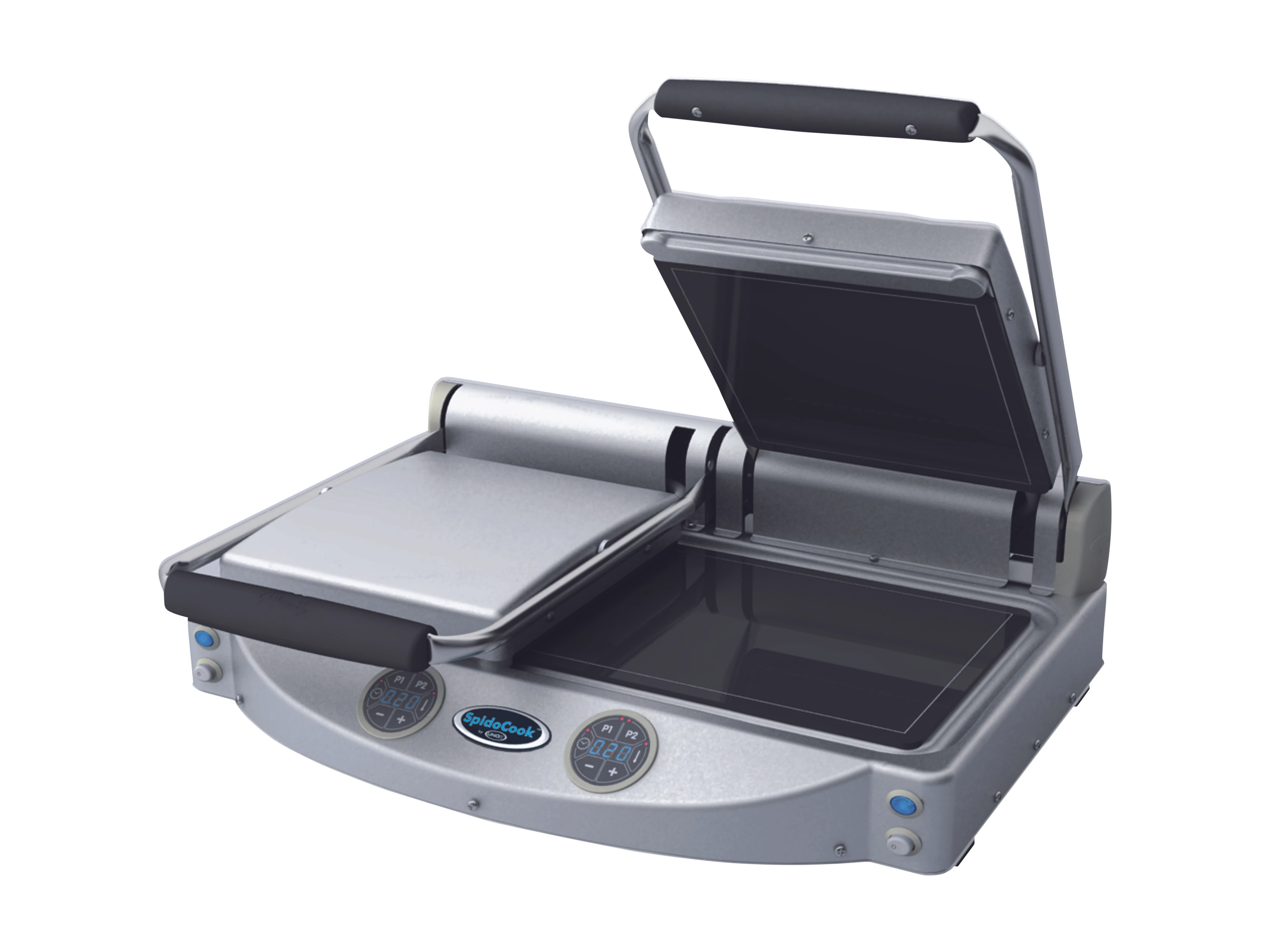 UNOX SPIDOCOOK XP 020 E Két Fedlapos Kontaktgrill üvegkerámiás sütőfelülettel