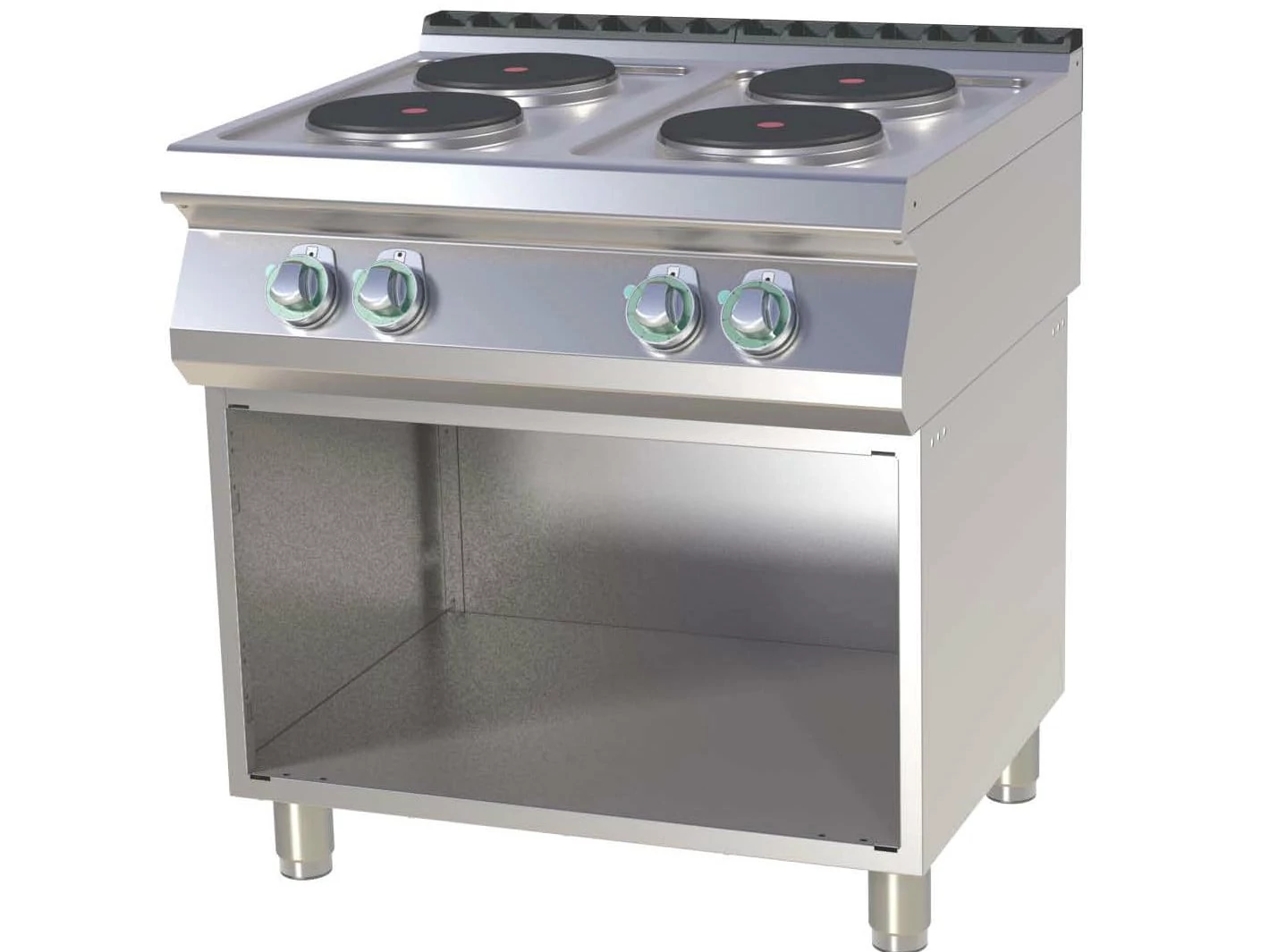 RM Gastro SP 780 E Elektromos tűzhely 4 db kör alakú főzőlappal