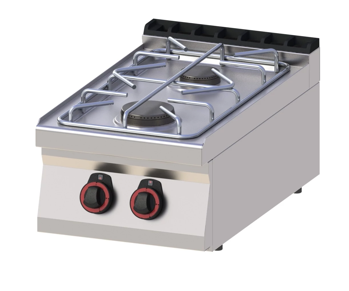 RM Gastro REDFOX SPB 70/04 G Gáztűzhely 2 égővel