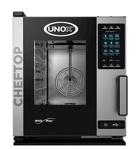 UNOX CHEFTOP XECC-0513-EPRM Compact Plus Elektromos kombi sütő