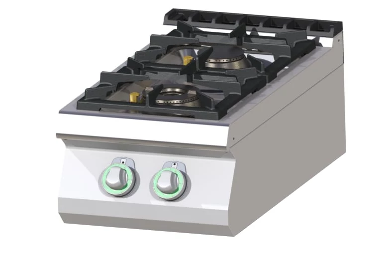 RM Gastro SP 704 G Gáztűzhely 2 égővel