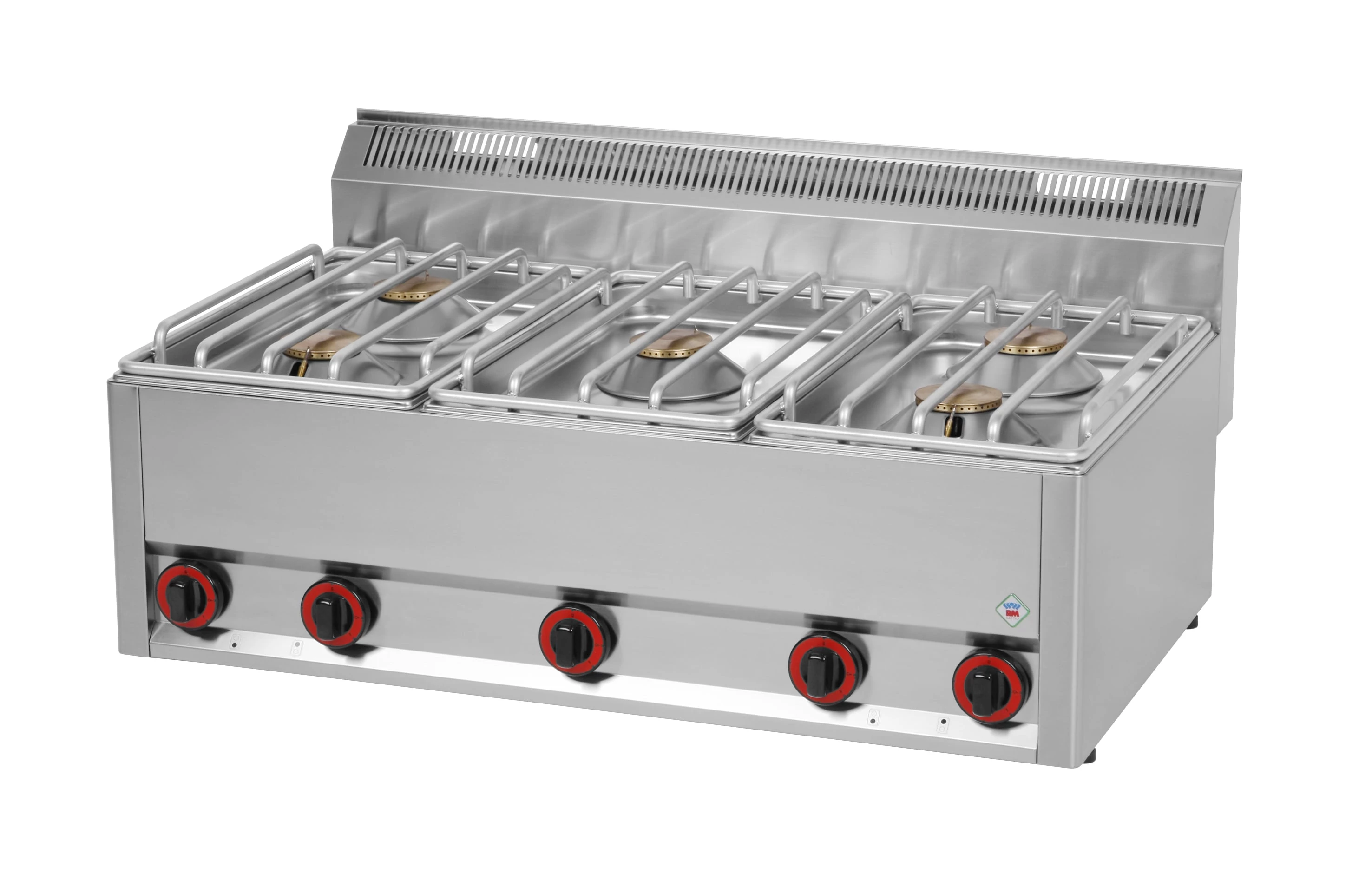RM Gastro SP 90/5 GLS Gáztűzhely 5 égővel