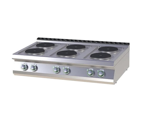 RM Gastro SP 7012 E Elektromos tűzhely 6 db kör alakú főzőlappal