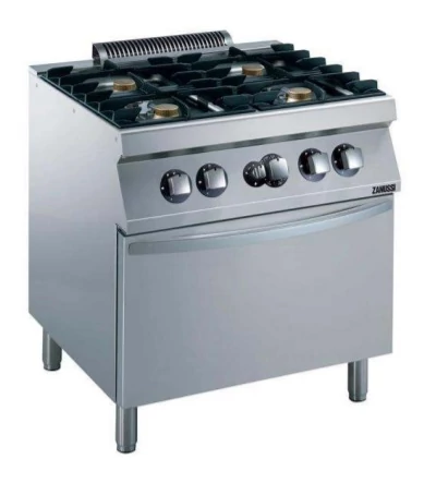 ZANUSSI 372002 Z7GCGH4CG0 Gáztűzhely 4 égővel, gázüzemű sütővel