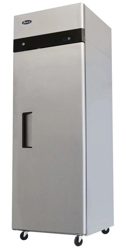 YBL-9313 400 literes, álló hűtőszekrény teli ajtóval, statikus hűtéssel