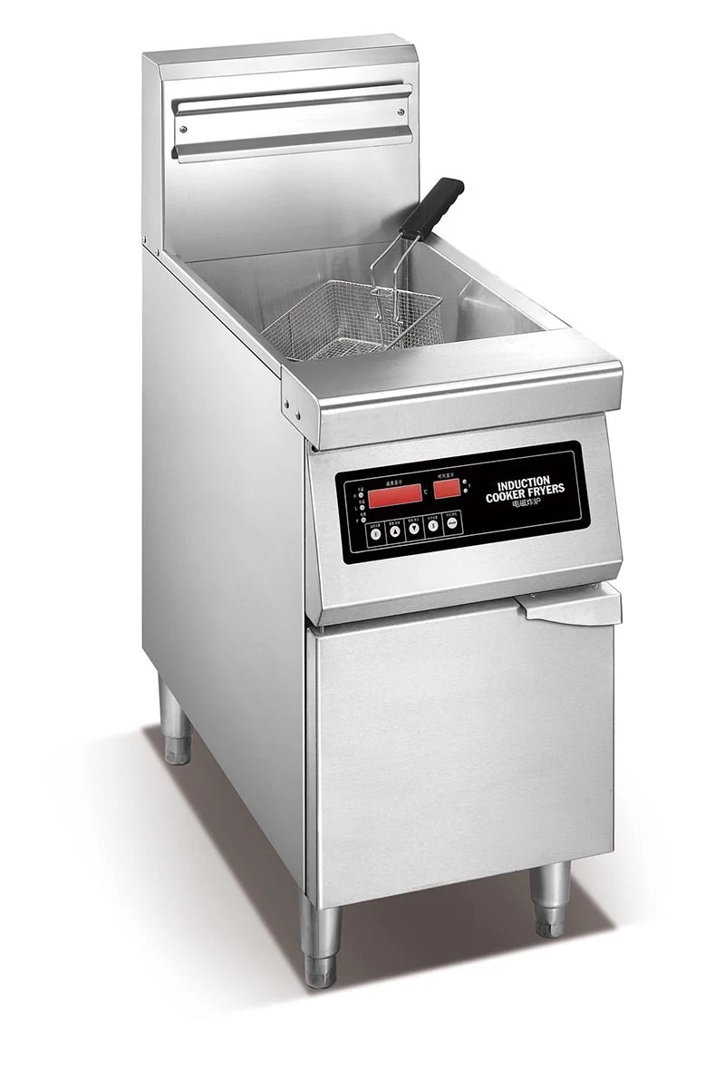 ST-ZL1-B4008  900-as Egy medencés indukciós fritőz