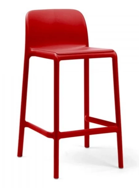 NARDI FARO MINI Bárszék piros színben