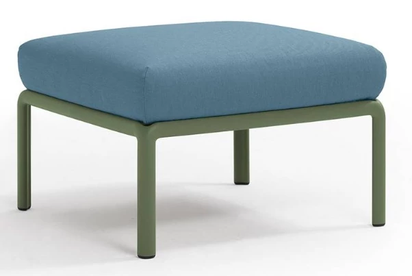 NARDI KOMODO Puff agávé-tengerkék sunbrella színben