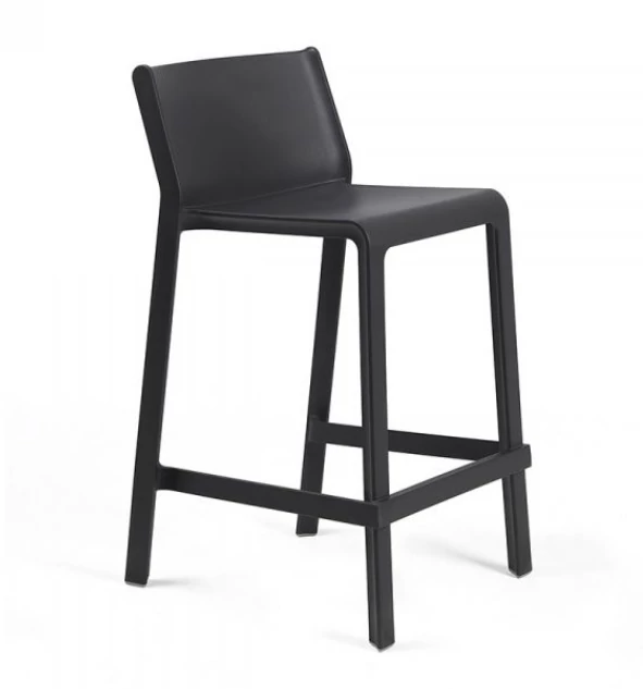 NARDI TRILL STOOL MINI Bárszék antracit szürke színben
