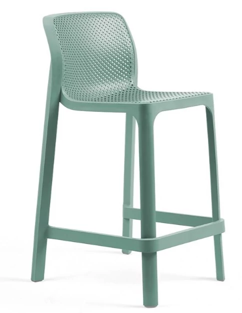 NARDI NET STOOL MINI Bárszék fűzfa zöld színben