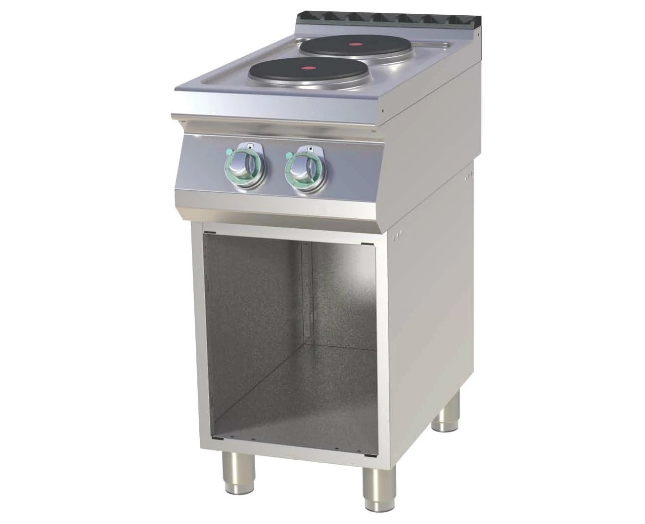 RM Gastro SP 740 E Elektromos tűzhely  2 db kör alakú főzőlappal